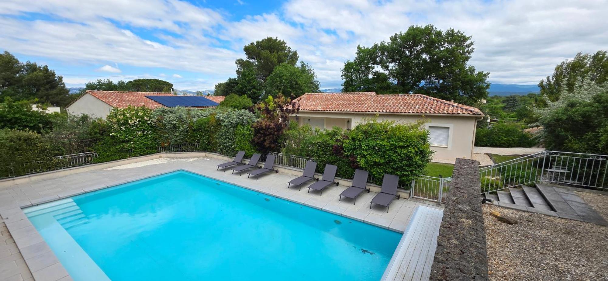 Villa Les Dentelles de Montmirail à Carpentras Extérieur photo